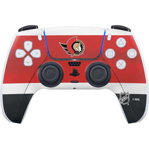 NHL Ottawa Senators Jersey PS5 Controller Skin